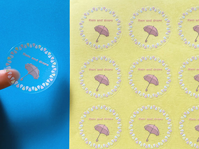傘マークシール