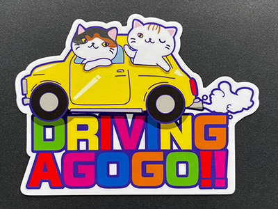 DRIVINGシール