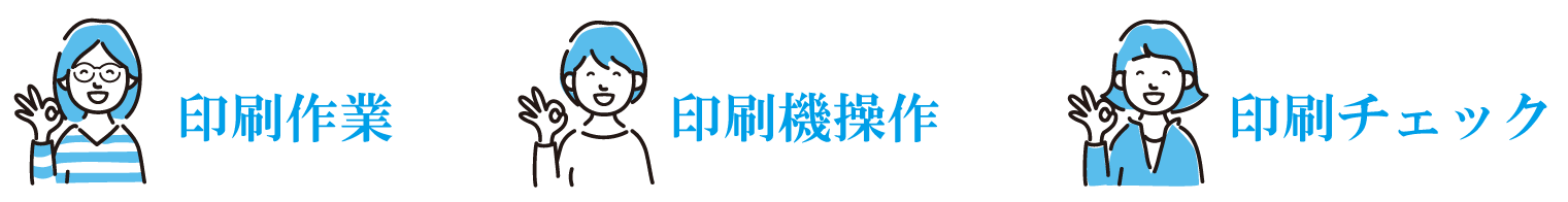 印刷作業印刷機操作